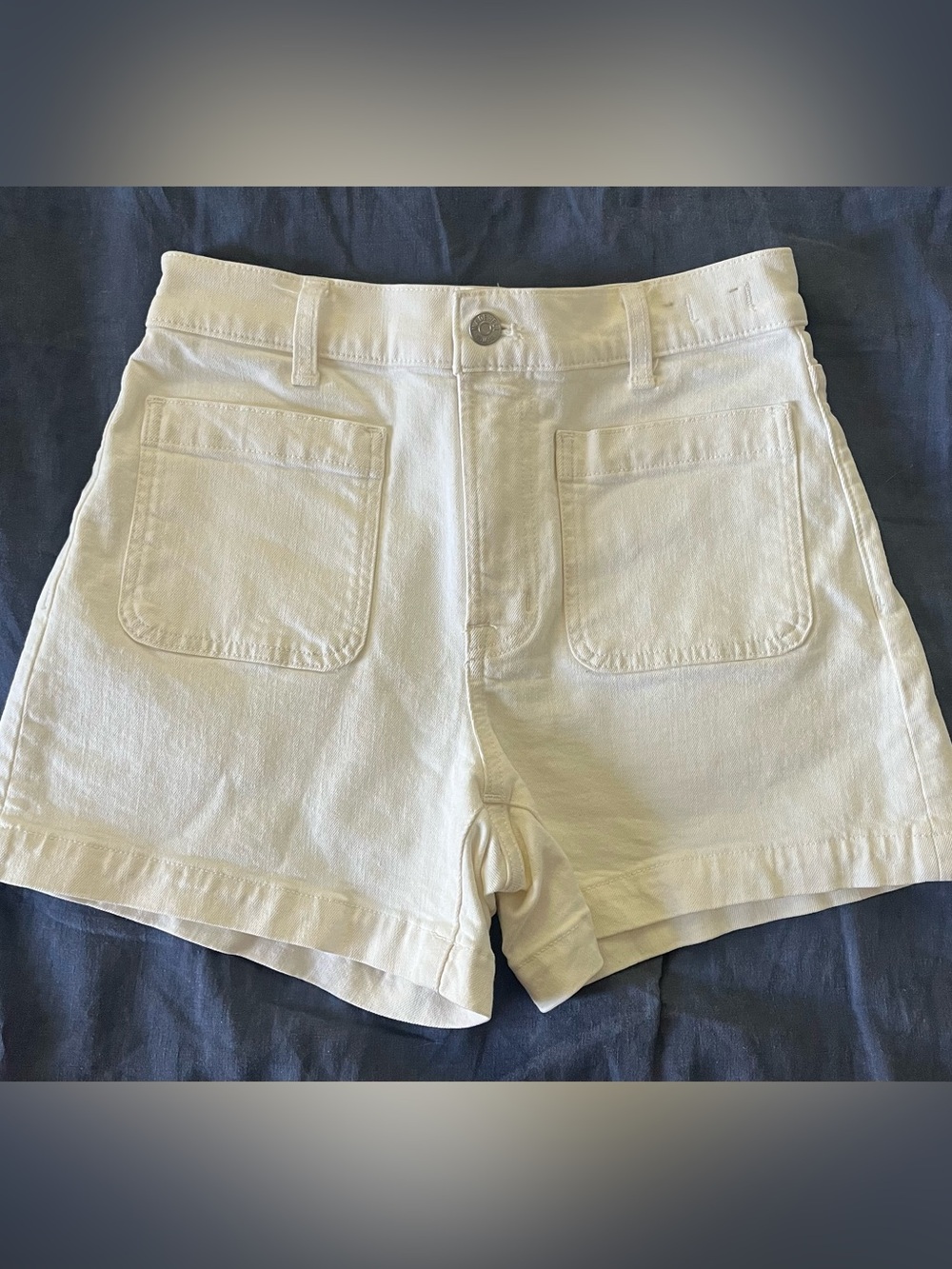 Madewell high rise sailor short
